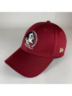 Florida State Seminoles NCAA Maroon New Era 39Thirty Stretch Fitted Hat Mens M/L